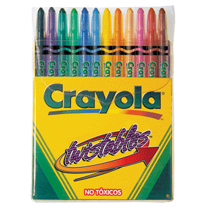 CRAYONES TWISTABLES CAJA C/12 CRAYOLA CRAYONES TWISTABLES CAJA C/12 CRAYOLA
