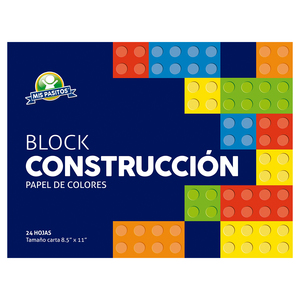 BLOCK PAPEL CONSTRUCCIóN - CARTA 24H BLOCK PAPEL CONSTRUCCIóN - CARTA 24H