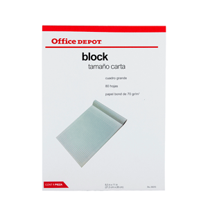 BLOCK T/CARTA 80 HJS C7 OFFICE DEPOT BLOCK T/CARTA 80 HJS C7 OFFICE DEPOT