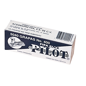GRAPA ESTÁNDAR PILOT CAJA C/5040 GRAPA ESTÁNDAR PILOT CAJA C/5040