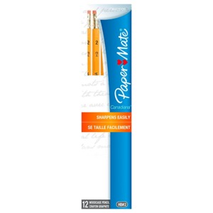 LAPIZ PAPER MATE MODELO CANADIANA CAJA 12 LAPIZ PAPER MATE MODELO CANADIANA CAJA 12