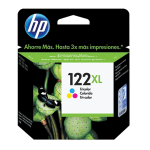 CARTUCHO DE TINTA HP 122XL TRICOLOR ORIGINAL CARTUCHO DE TINTA HP 122XL TRICOLOR ORIGINAL