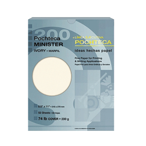 PAPEL MINISTER MARFIL 200G 50HJS PAPEL MINISTER MARFIL 200G 50HJS