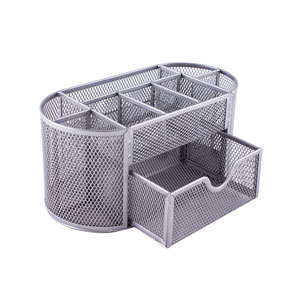 ORGANIZADOR. MESH PARA ESCRITORIO PLATA ORGANIZADOR. MESH PARA ESCRITORIO PLATA