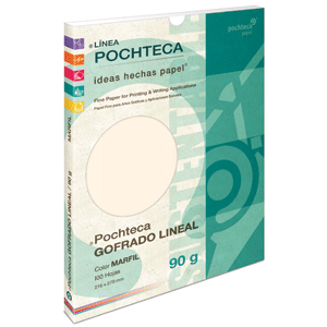 PAPEL GOFRADO LINEAL MARFIL 90G CARTA 100 HJS PAPEL GOFRADO LINEAL MARFIL 90G CARTA 100 HJS