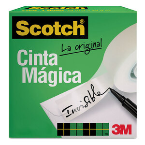 SCOTCH CINTA MÁGICA EN CAJA, 19 MM X 33 M SCOTCH CINTA MÁGICA EN CAJA, 19 MM X 33 M