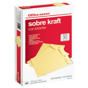 SOBRES CON BROCHE METÁLICO OFICIO 100 OACK OFFICE SOBRES CON BROCHE METÁLICO OFICIO 100 OACK OFFICE