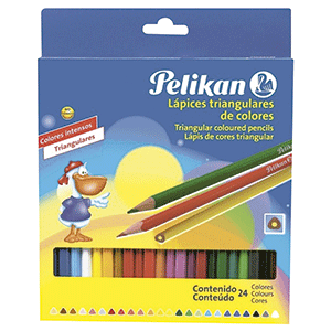 LAPIZ TRIANG COLORES C/24 LARGO LAPIZ TRIANG COLORES C/24 LARGO