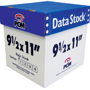 PAPEL CONTÍNUO PCM 9.5 X 11 2TANTOS 1500H PAPEL CONTÍNUO PCM 9.5 X 11 2TANTOS 1500H