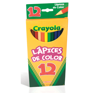 LÁPICES DE COLORES LARGOS CAJA C/12 LÁPICES DE COLORES LARGOS CAJA C/12