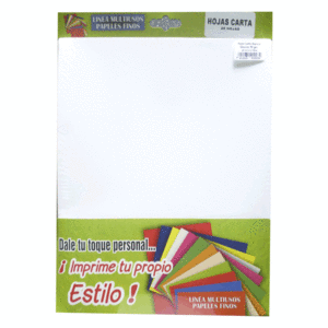 HOJA CARTA BLANCO GLACIAR 90G P/25 T/C HOJA CARTA BLANCO GLACIAR 90G P/25 T/C