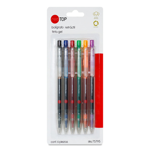 BOLÍGRAFO RETRÁCTIL TGEL PTO MEDIANO 0.7MM TINTA BOLÍGRAFO RETRÁCTIL TGEL PTO MEDIANO 0.7MM TINTA