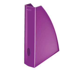 REVISTERO PLASTICO LEITZ WOW MORADO REVISTERO PLASTICO LEITZ WOW MORADO