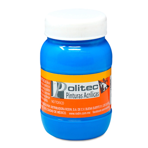 PINTURA ACRILIICA AZUL CELESTE POLITEC N313 100ML PINTURA ACRILIICA AZUL CELESTE POLITEC N313 100ML