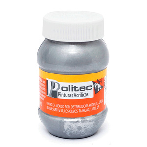 PINTURA ACRILIICA PLATA POLITEC L-700 100ML PZ PINTURA ACRILIICA PLATA POLITEC L-700 100ML PZ