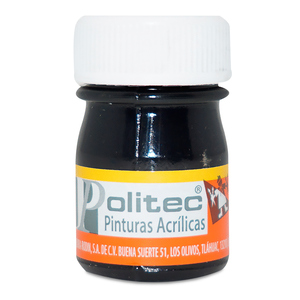 PINTURA ACRILICA NEGRO INTENSO POLITEC N302 20ML PINTURA ACRILICA NEGRO INTENSO POLITEC N302 20ML
