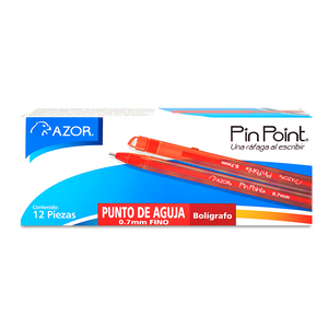 BOLIGRAFO AZOR PIN POINT PUNTO DE AGUJA 0.7MM FINO BOLIGRAFO AZOR PIN POINT PUNTO DE AGUJA 0.7MM FINO