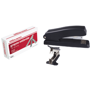 SET ENGRAPADORA MEDIA TIRA COLOR NEGRO OFFICE SET ENGRAPADORA MEDIA TIRA COLOR NEGRO OFFICE