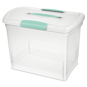CAJA PLÁSTICA PORTÁTIL PARA ARCHIVO PERSONAL C/T CAJA PLÁSTICA PORTÁTIL PARA ARCHIVO PERSONAL C/T