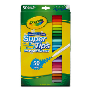 MARCADORES CRAYOLA SUPERTIPS 50 UNIDADES MARCADORES CRAYOLA SUPERTIPS 50 UNIDADES