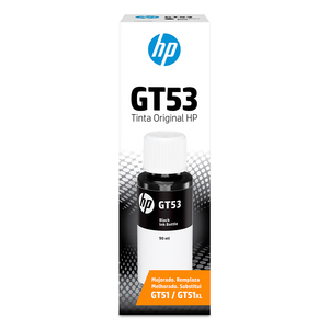 BOTELLA DE TINTA NEGRA HP GT53 ORIGINAL (1VV22AL) BOTELLA DE TINTA NEGRA HP GT53 ORIGINAL (1VV22AL)