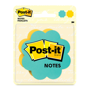 POST-IT NOTAS ADHESIVAS DISEÑO FLOR, 2 PADS POST-IT NOTAS ADHESIVAS DISEÑO FLOR, 2 PADS