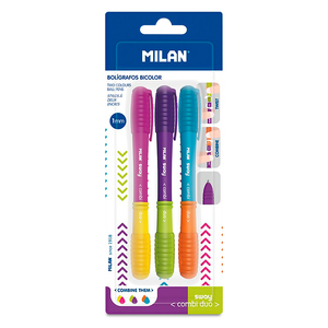 BOLÍGRAFO MILAN SWAY COMBI DUO 3U COLORES BOLÍGRAFO MILAN SWAY COMBI DUO 3U COLORES