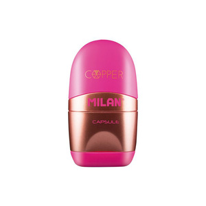 BORRADOR SACAPUNTAS MILAN CAPSULE COPPER ROSA BORRADOR SACAPUNTAS MILAN CAPSULE COPPER ROSA