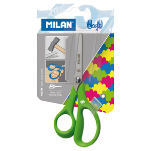 TIJERAS MILAN PARA ZURDOS VERDE TIJERAS MILAN PARA ZURDOS VERDE