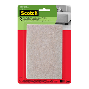 SCOTCH FIELTROS PARA PISOS, RECTANGULAR X 2 UND SCOTCH FIELTROS PARA PISOS, RECTANGULAR X 2 UND