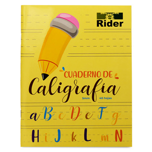 CUADERNO CALIGRAFIA 5MM RIDER 8,5P X 6,5P 40 HOJAS CUADERNO CALIGRAFIA 5MM RIDER 8,5P X 6,5P 40 HOJAS