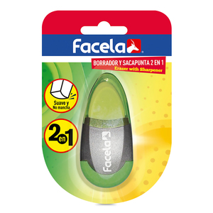 BORRADOR CON SACAPUNTA FACELA 1U BORRADOR CON SACAPUNTA FACELA 1U