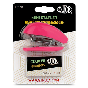 ENGRAPADORA MINI CON 500 GRAPA 26/6 COLORES SURT ENGRAPADORA MINI CON 500 GRAPA 26/6 COLORES SURT