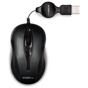 MOUSEUSB RETRACTIL NEGRO ARGOMTECH MOUSEUSB RETRACTIL NEGRO ARGOMTECH