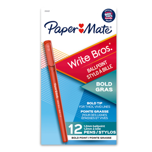 BOLÍGRAFO PAPER MATE ROJO 1.2MM 12U ESTILO WRITE BOLÍGRAFO PAPER MATE ROJO 1.2MM 12U ESTILO WRITE