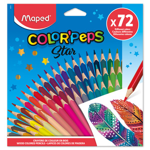 LAPICES DE COLOR PEPS STAR 72U LAPICES DE COLOR PEPS STAR 72U