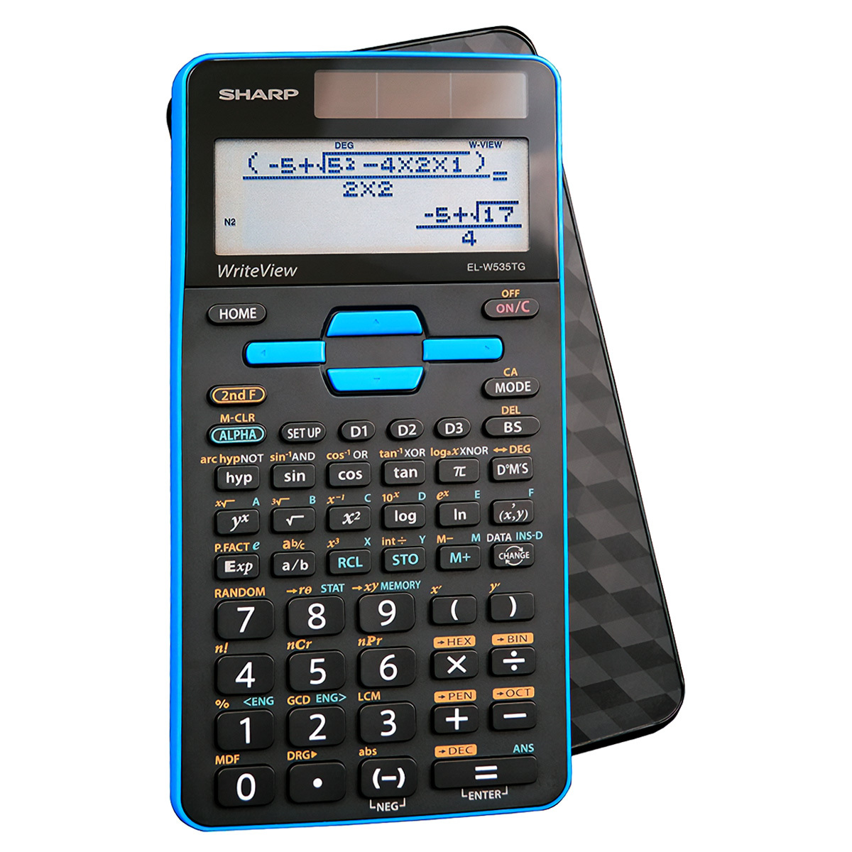 CALCULADORA SHARP CIENTIFICA, COLOR NEGRO EL-W535TGBBL | Office Depot ...