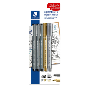 ESTILOGRAFO 0.3,0.4, Y 0.8 MM STAEDTLER BLISTER C3 ESTILOGRAFO 0.3,0.4, Y 0.8 MM STAEDTLER BLISTER C3