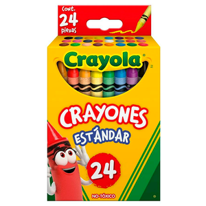 CRAYONES STANDARD CAJA C/24 CRAYOLA CRAYONES STANDARD CAJA C/24 CRAYOLA