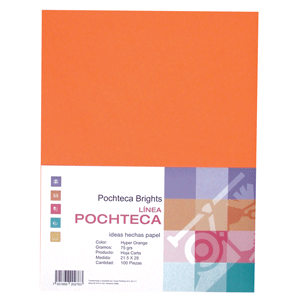 PAPEL BRIGHTS NARANJA 75G 100H CARTA PAPEL BRIGHTS NARANJA 75G 100H CARTA