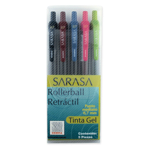 BOLIGRAFO SERASA RETRACTIL COLORES SURTIDOS BOLIGRAFO SERASA RETRACTIL COLORES SURTIDOS