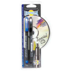 MARCADOR P/CD NEGRO/AZUL BLISTER C/2 MARCADOR P/CD NEGRO/AZUL BLISTER C/2