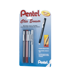 BORRADOR CLIC ERASER C/GRIP BLISTER C/1 BORRADOR CLIC ERASER C/GRIP BLISTER C/1
